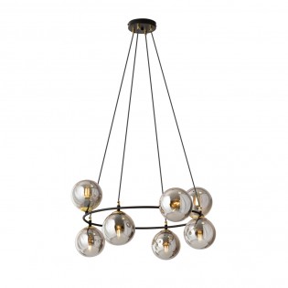 Lampe de plafond Laster Graphite (7 lumieres)