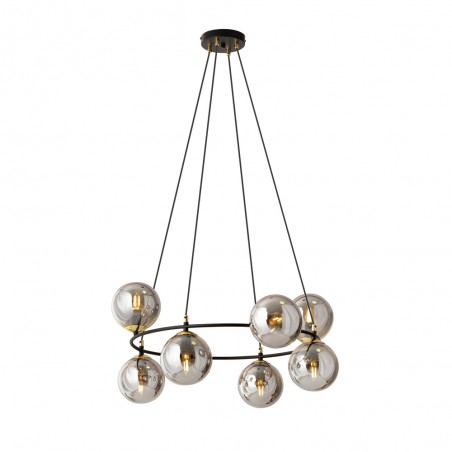Lampe de plafond Laster Graphite (7 lumieres)