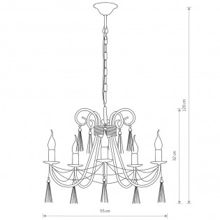 Lustre Twist (5 Lumieres)