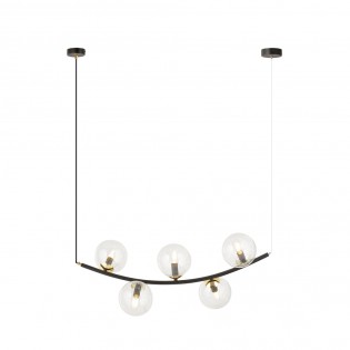 Lampe de plafond Irenzo Transparent (5 lumières)
