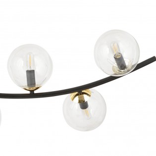 Lampe de plafond Irenzo Transparent (5 lumières)