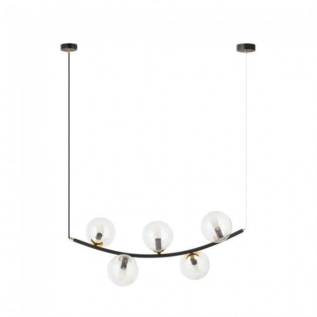 Lampe de plafond Irenzo Transparent (5 lumières)