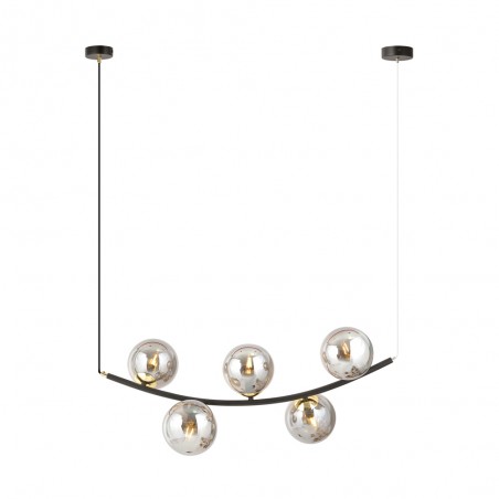 Lampe de plafond Irenzo Graphite (5 lumières)