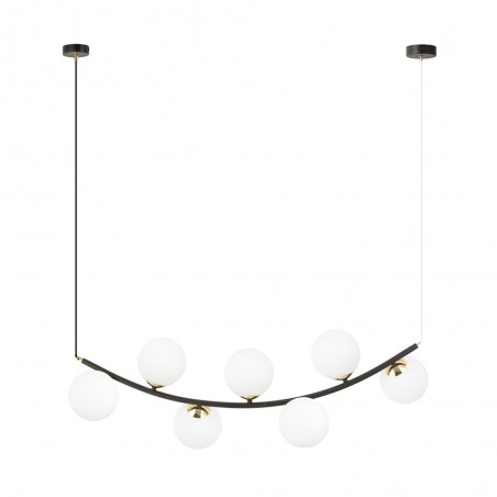 Lampe de plafond Irenzo Opale (7 lumières)