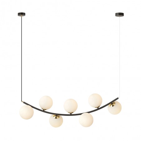 Lampe de plafond Irenzo Opale (7 lumières)