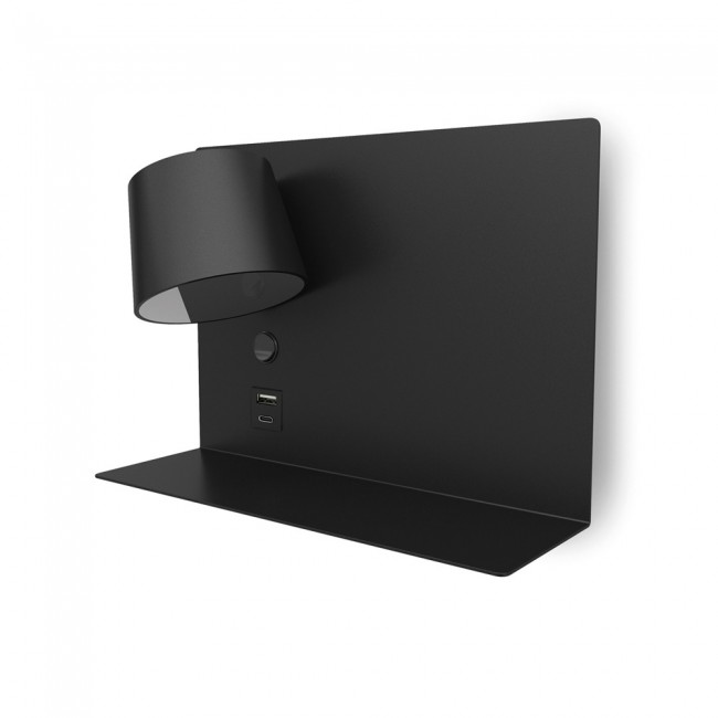 Applique LED avec interrupteur et USB Serene (6W) I
