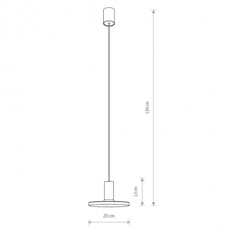 Lampe de plafond Hermanos III