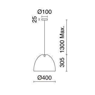 Lampe de plafond Vietnam S
