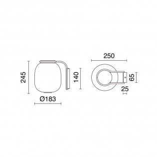 Applique Murale LED Krista (10W)