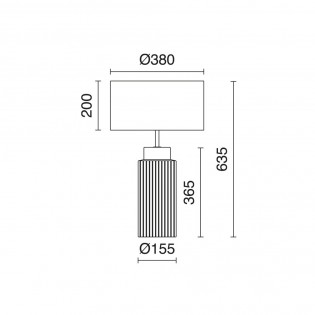 Lampe a poser Ceramic L