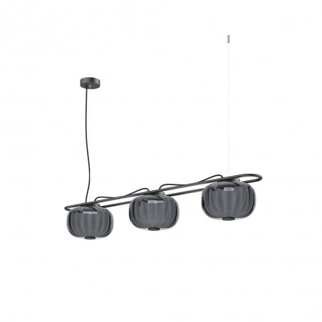 Lampe de plafond LED Krista Fumee (3x19W)