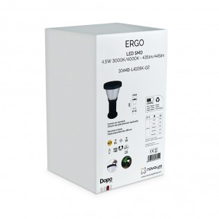 Borne solaire extérieure LED Ergo 2CCT (4.5W)