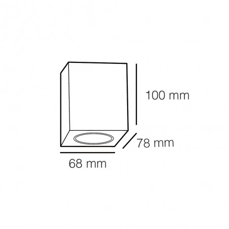 Pack 2 x Applique Murale Exterieur Classic