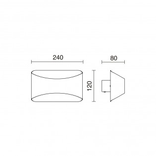 Applique Murale LED Cooper (9W)