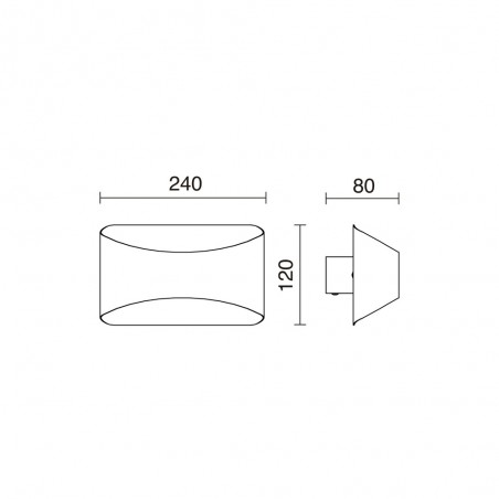 Applique Murale LED Cooper (9W)