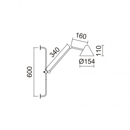 Applique Murale LED Arm S (5W)