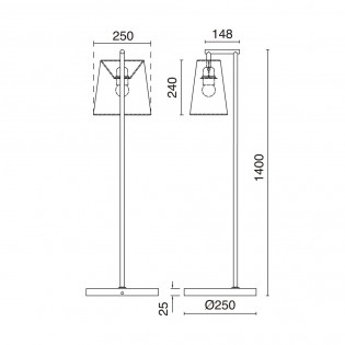 Lampadaire Nemo