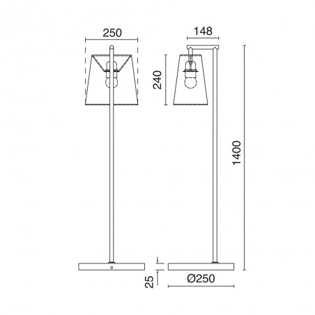 Lampadaire Nemo