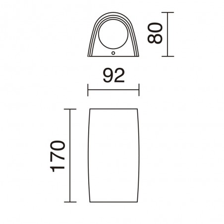 Applique exterieur LED Estel (2x3.50W)