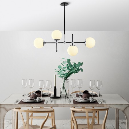 Lampe de plafond Dival (4 lumieres)