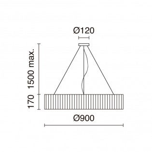 Suspension LED Vorada (29W)