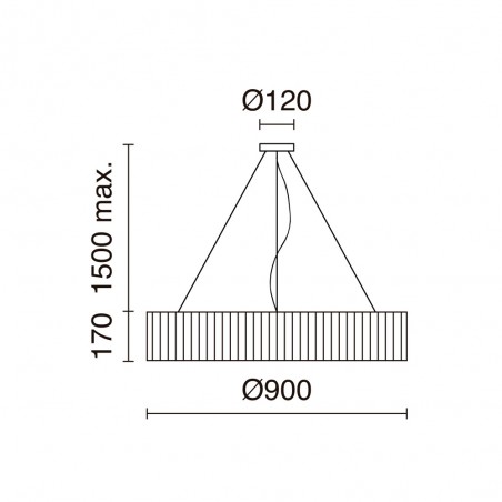Suspension LED Vorada (29W)