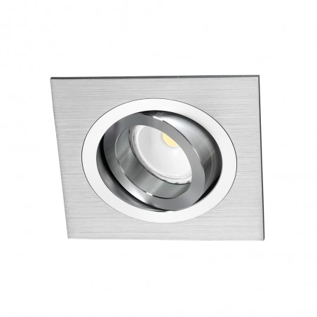 Encastré LED CLASSIC carré aluminium (8W)