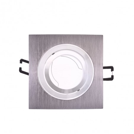 Encastré LED CLASSIC carré aluminium (8W)