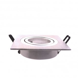 Encastré LED CLASSIC carré aluminium (8W)