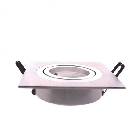 Encastré LED CLASSIC carré aluminium (8W)