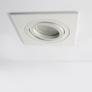 Encastré LED CLASSIC carré blanc (8W)