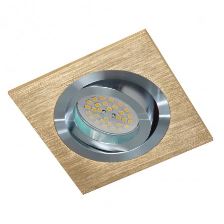 Encastré LED CLASSIC carré cuivre (8W)