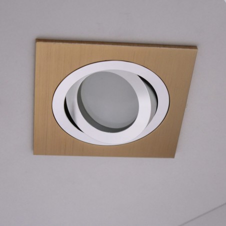 Encastré LED CLASSIC carré cuivre (8W)