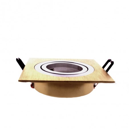 Encastré LED CLASSIC carré cuivre (8W)