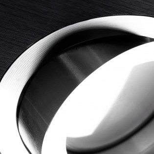 Encastré LED CLASSIC carré noir (8W)