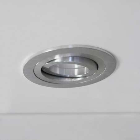 Encastré de plafond LED Classic Rond Aluminium (8W)