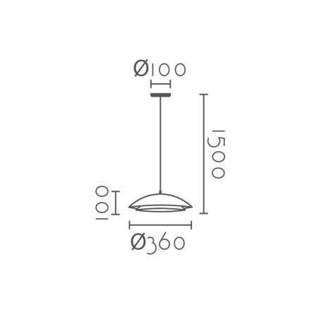 Lampe a suspension Coben