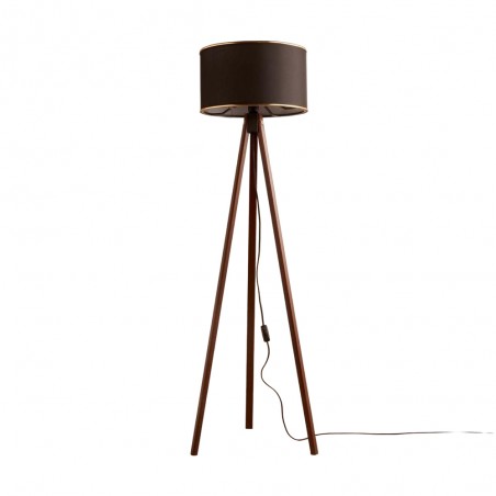 Lampadaire tripode Dorio Noir