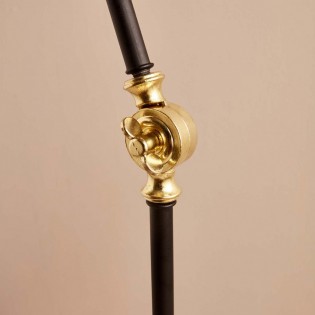 Lampadaire orientable Tesira Noir