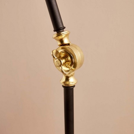 Lampadaire orientable Tesira Noir