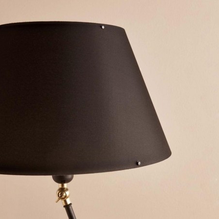 Lampadaire orientable Tesira Noir