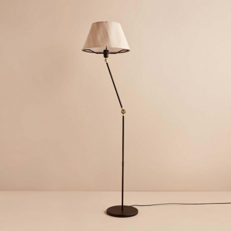 Lampadaire orientable Tesira Creme