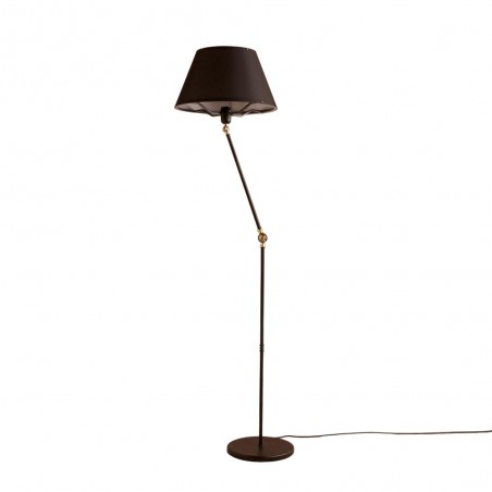 Lampadaire orientable Tesira Noir