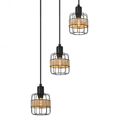 Lámpe a suspension Zenda (3 Lumieres)