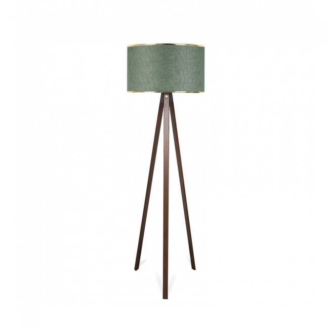 Lampadaire tripode Parnoe Khaki