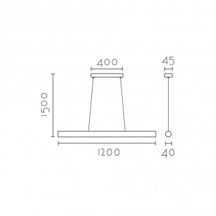 Lámpe de plafond LED Tirana (18W) II