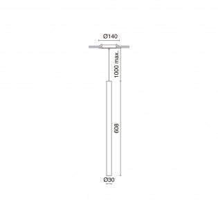 Lampe de suspension encastré LED Tania (4W)