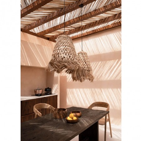 Lampe de suspension Abaca Jelly Fish M