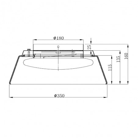 Plafonnier LED Vixi (17,6W)