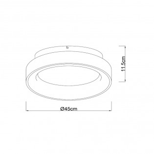 Plafonnier LED Mirage (33W)